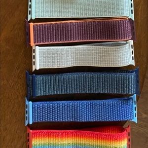 BUNDLE!!! Velcro sport loop Apple Watch bands